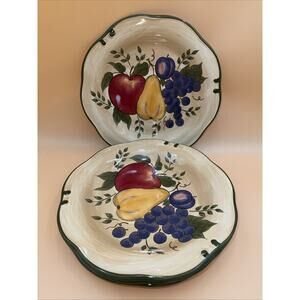 Plate Vintage - Home Trends - Granada Dinner Plates - Four